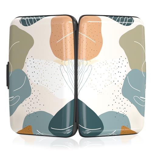 Rimilak Aluminuml Credit Card Holder,Modern Abstract Art - color: Modern Abstract Art