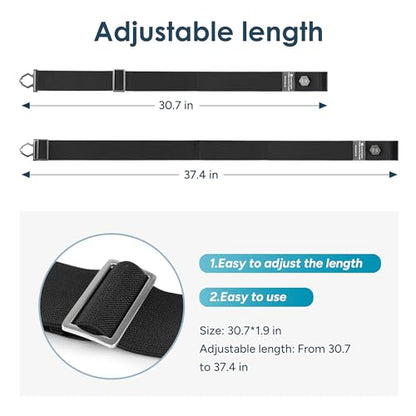 Travel Inspira Travel Belt for Luggage Add a Bag Strap - color: Black-03