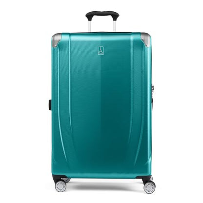 Travelpro Pathways 3 Hardside Checked Luggage Suitcase, Teal, 28-Inch - color: Kayak Teal, size: Checked Large 28 Inch
