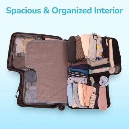 Ride On Suitcase for Kids, 20" Toddler Ride On Luggage, Carry-On