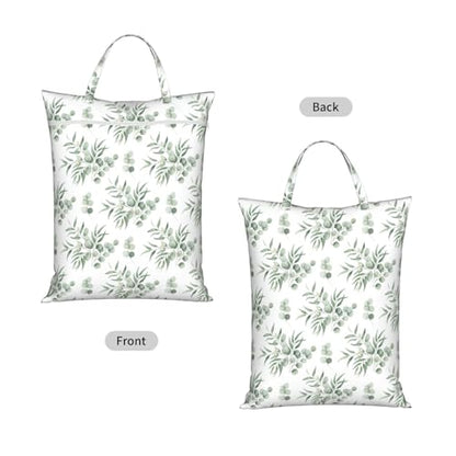 Leaves Travel Laundry Bag Washable Dirty Clothes Bag for Gym - color: Leaves