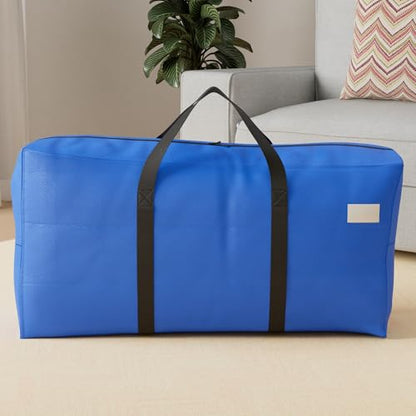 DoYiKe 엑스트라 라지 보관용 더플 백, 점보 이사 백 블루 280L - color: 블루., size: 280L - 50"l x 15"w x 23"h