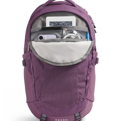 The North Face Women's Recon Everyday Backpack, Ch Prp Lt Hth/Hshd Lvdr, OS - color: Chroma Purple Light Heather/Hushed Lavender