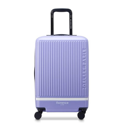 florence by mills Spin Me Away Hardside Expandable Luggage with Spinner Wheels, Lavender, Carry-On 20 Inch - color: Lavender, size: Carry-On 20 Inch