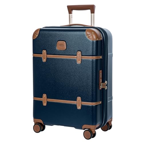 Bellagio 21" Expandable Cabin Trolley, Airline Approved, Spinner - Blue - color: Blue, size: Carry-on expandable