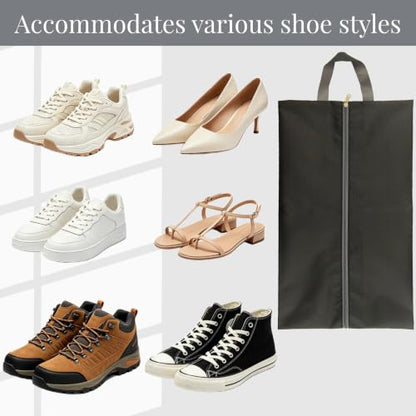 5pcs Shoe Bags for Travel, Large Shoe Bags for Storage