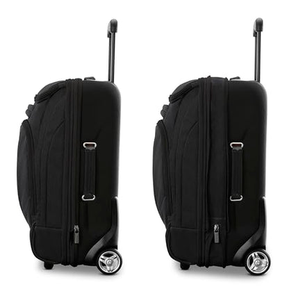 Samsonite Mother Lode Carry-On Wheeled Duffle - Brushed Indigo - color: Brushed Indigo