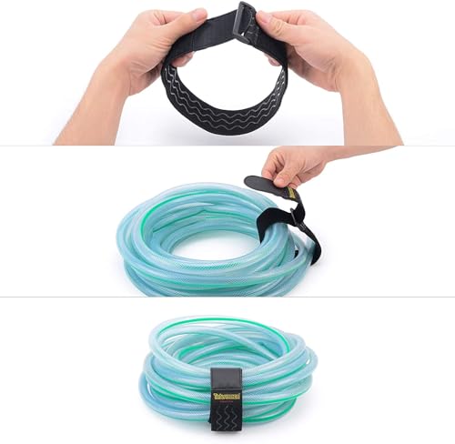 Trilancer Elastic Cinch Straps with Anti-Slip Strips, 18'' x 2'' (8 Pack) - size: 18"(8 pcs)