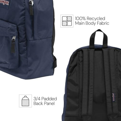 JanSport 26L Superbreak One – Durable Backpack, Faded Sage - color: Faded Sage