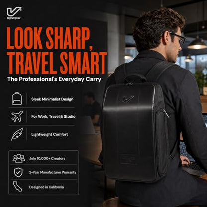 Gruv Gear Travel Laptop Backpack 12L UE Edition Compact Tech Backpack with Modular Storage, Side Access Pockets & Water-Resistant Design, Small Carry for Work, Travel & Everyday Carry - style: Ue Edition