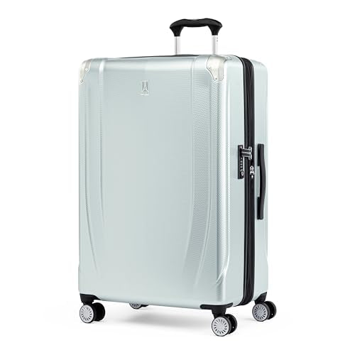 Travelpro Pathways 3 Hardside Checked Luggage Suitcase, Grey, 28-Inch - color: Cloud Grey, size: Checked Large 28 Inch