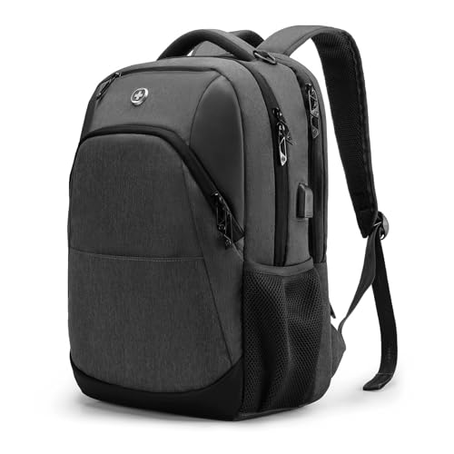 Swissdigital Design Backpack for Men & Women Fit 16-Inch Computer SD1670-02 - color: Grey, size: 16 Inches