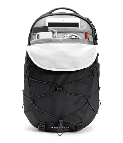 The North Face Women's Borealis Backpack, Blk/Wht-NPF, OSFA - color: Tnf Black/Tnf White-npf