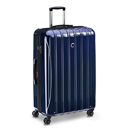 DELSEY PARIS Helium Aero 스피너 휠이 있는 확장 가능한 하드사이드 수하물, 블루 코발트, 단일 사이즈, Helium Aero 스피너 휠이 있는 확장 가능한 하드사이드 수하물 - color: 블루 코발트, size: Checked-Large 29 Inch