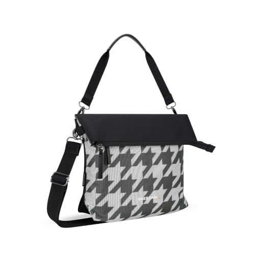 Sherpani Vale, Anti-Theft Crossbody Tote for Women - color: Houndstooth