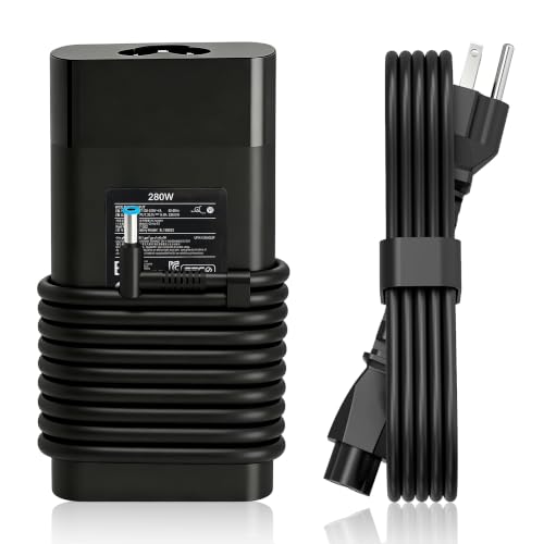 280W Charger for HP Omen ZBook Fury ZBook Studio Gaming Laptop - size: 7.2*3.5*1