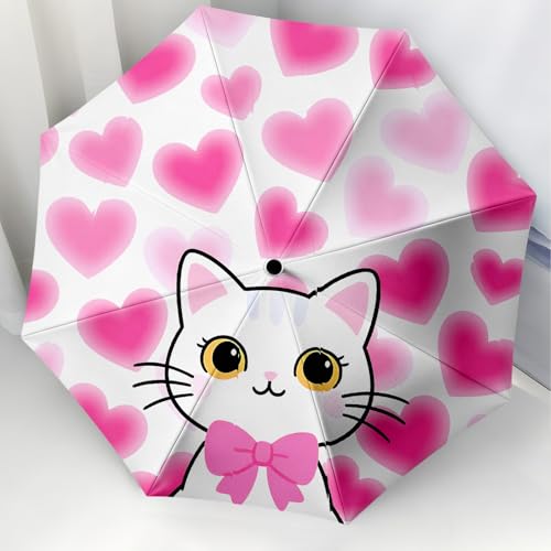 Small Travel Folding Umbrella for Girl - color: UB