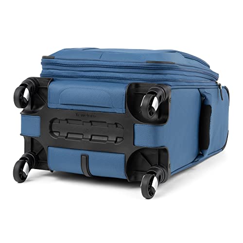 Travelpro Maxlite 5 Softside Carry-On Luggage Spinner, Blue, 21-Inch - color: Ensign Blue, size: Carry-on 21-Inch
