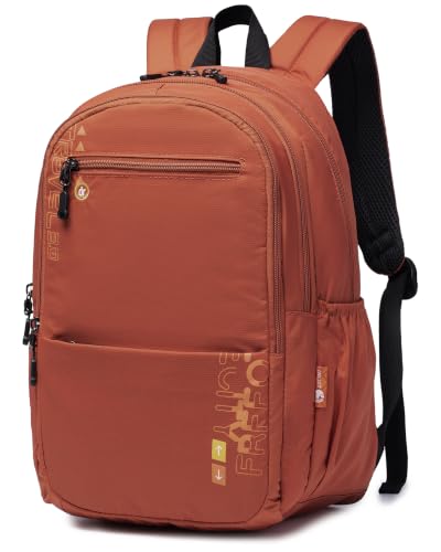 Fit Airlines Personal Item Bag17x10x9 Backpack Carry On Orange - color: Orange