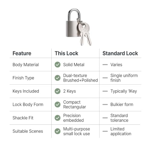 12 Pcs Mini Suitcase Locks with Different Keys Small Keyed Padlocks（Silver） - color: Silver, size: 20MM-12PCS