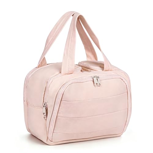 YooxArmor Travel Toiletry Bag for Women Men, Pink - color: Pink