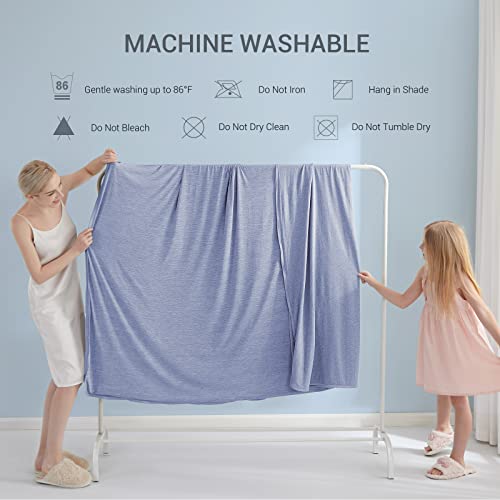 Marchpower Arc-Chill Cooling Blanket for Hot Sleepers Queen Size Blue - color: Blue, size: Queen 79" X 86"
