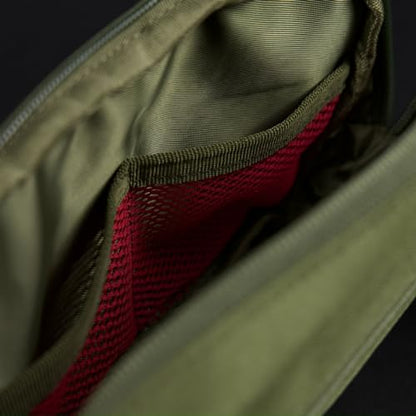 WOLFpak 1.5L Tactical Crossbody Pack 900D Waterproof (Venom Green) - color: Green Venom