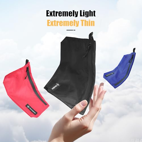 Vavabox Lightweight Travel Toiletry Bag for Women, Travel Pouch Men - color: Black