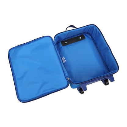 Bioworld Sonic The Hedgehog Thumbs Up 14" Youth Blue Soft Sided Luggage - color: Sonic Thumbs Up Blue