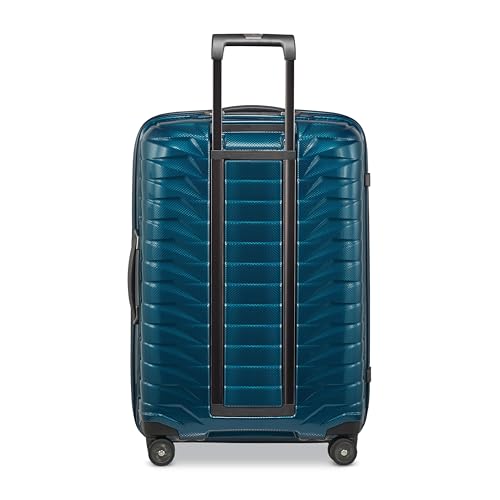Samsonite Proxis Medium Hardside Luggage with Dual Spinner Wheels - Innovative Roxkin™ Lightweight Shell With Ultimate Durability- Includes TSA Lock, Ergonomic Telescoping Handle - Petrol Blue - color: Petrol Blue, size: Medium Spinner