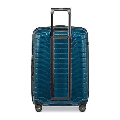 Samsonite Proxis Medium Hardside Luggage with Dual Spinner Wheels - Innovative Roxkin™ Lightweight Shell With Ultimate Durability- Includes TSA Lock, Ergonomic Telescoping Handle - Petrol Blue - color: Petrol Blue, size: Medium Spinner