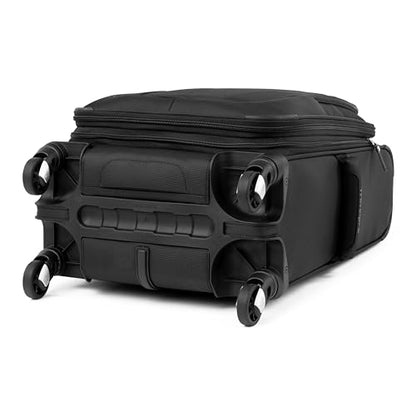 Travelpro Maxlite 5 Softside Carry-On Luggage Spinner, Black, 20-Inch - color: Black, size: Compact Carry-on 20-Inch