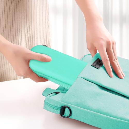 AGPTEK Case Holder for Apple Pencil, Slim PU Hard Leather Carrying Pouch - color: Green