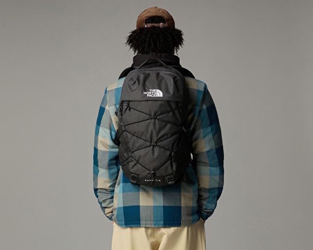 The North Face Borealis Laptop Pack, Asphalt Gy Lt Hth/TNF Blk-NPF, OSFA - color: Asphalt Grey Light Heather/Tnf Black-npf