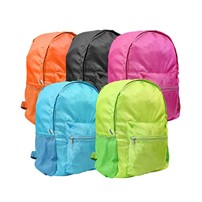 25L Backpack Packable Foldable Ultra Lightweight Water Resistant Durable Camping Travel Hiking Daypack for Men Women (Green) - color: Green