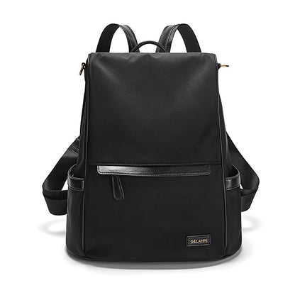 Anti Theft Backpack Purse for Women Lightweight Casual Travel Daypack Black - color: Black