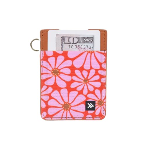 Thread Wallets Ultra Slim Minimalist Leather Card Holder Wallet (Emmeline) - color: Emmeline