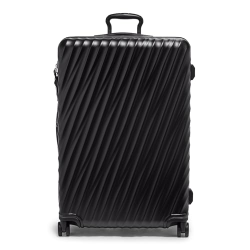 TUMI 19 Degree Large Expandable Checked Luggage, Matte Black - color: Black Texture