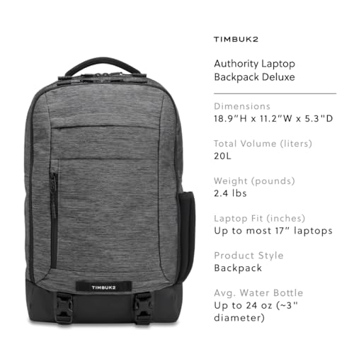 Timbuk2 Authority Laptop Backpack Deluxe, Eco Static - color: Eco Static
