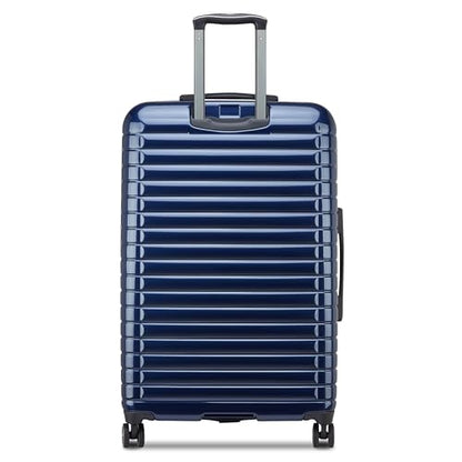DELSEY PARIS Cruise 3.0, 28 Inch Checked-Large Luggage, Deep Sea Navy - color: Deep Sea Navy, size: Checked-large