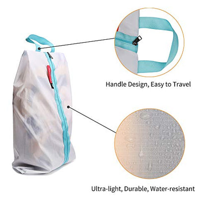 pack all 여행용 신발 가방, 스포츠용 방수 신발 파우치 - color: 화이트., style: 1팩