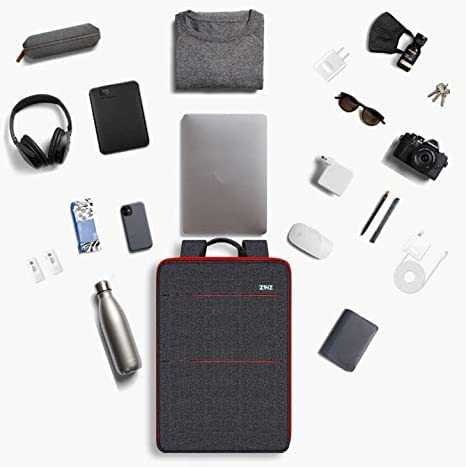 ZINZ Slim & Expandable Laptop Backpack 13-14 inch,B01RD01 - color: B01rd01, size: 13"-14"