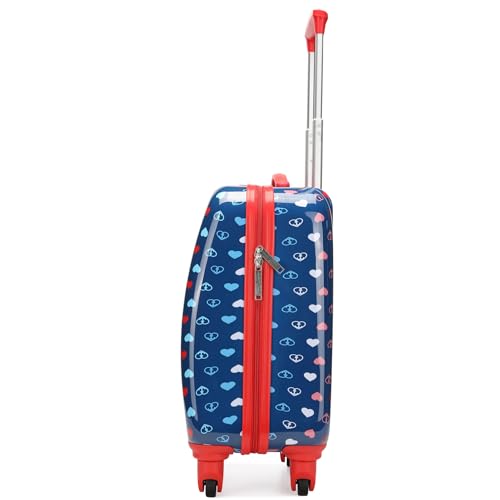 Nautica Kids Luggage - 18" Rolling Hardside Upright Carry-on Suitcase with Spinner Wheels, Peace Print - color: Nautica Peace