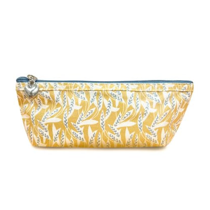 Jacaranda Living Extra Small Cosmetic Bag - Water-Resistant, PVC-Lined - Leaf Dance - color: Leaf Dance, size: Extra Small Cosmetic Bag