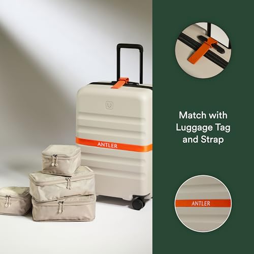 Antler Compression Packing Cubes for Travel, Set of 4, Taupe - color: Taupe