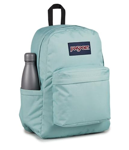 JanSport SuperBreak Plus Backpack - color: Faded Sage