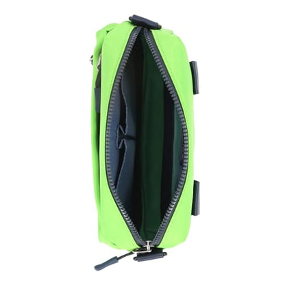 Nautica Nylon Bean crossbody/Belt Bag adjustable shoulder strap - color: Lime