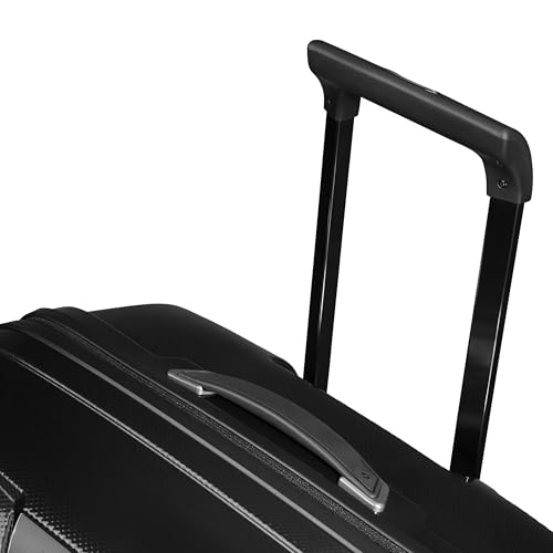 Samsonite Proxis X-Large Hardside Luggage with Dual Spinner Wheels - Innovative Roxkin™ Lightweight Shell With Ultimate Durability- Includes TSA Lock, Ergonomic Telescoping Handle - Black - color: Black, size: X Large Spinner