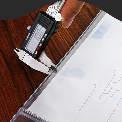 Ollain 10 PCS Job Ticket Holders Waterproof Resealable Zip Dry Erase Document Holder Clear Hard Plastic Sleeves, 8.5" x 11" | Duty Work Pocket Hanging Sheet Protectors (Pack of 4) - size: 8.5" x 11" (Pack of 4)