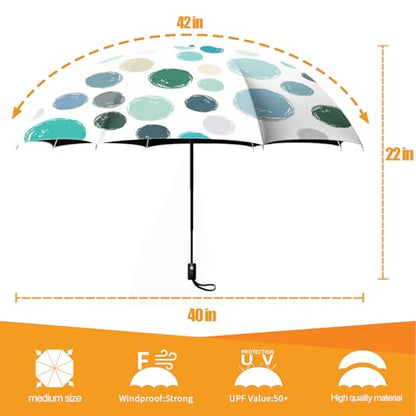 Folding Umbrella, Automatic Small Compact, Sun & Rain - color: MT52